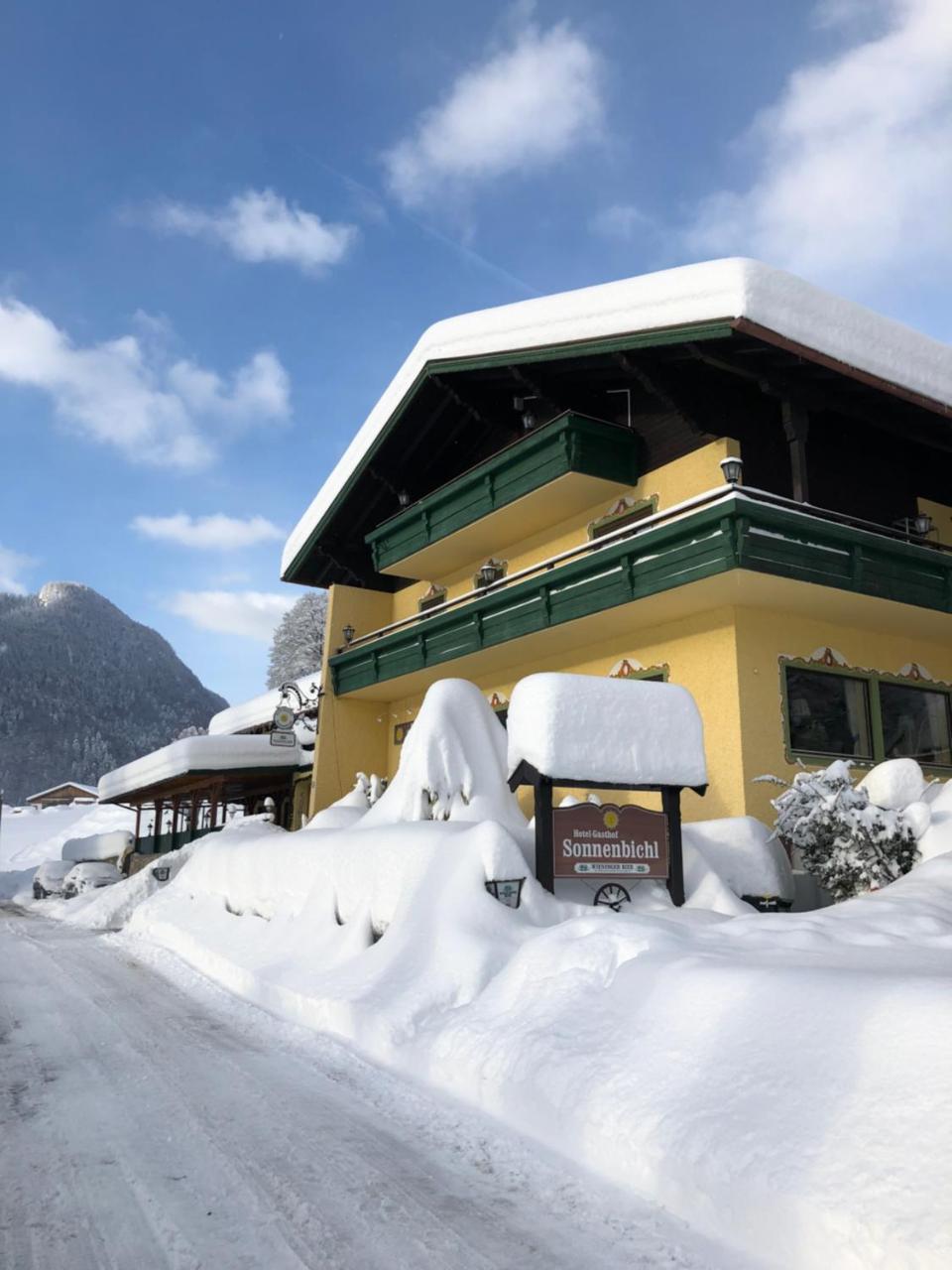Hotel-Gasthof Sonnenbichl Oberwössen Exterior foto